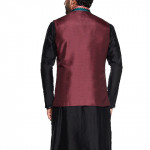 Maroon Chintz Bundi Jacket